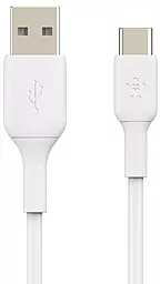 Кабель USB Belkin BoostCharge 2M USB Type-C Cable White (CAB001BT2MWH)
