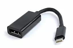 Відео перехідник (адаптер) Cablexpert USB Type-C - DisplayPort 0.15m (A-CM-DPF-010)
