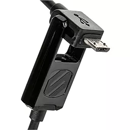 Автомобільний зарядний пристрій Scosche strikeDRIVE pro 12W + 12W (4.8A) + Lightning & micro USB Cable I3MC242 - мініатюра 2