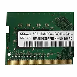 Оперативная память для ноутбука Hynix SODIMM DDR4 8GB 2400Mhz (HMA81GS6AFR8N-UH) - миниатюра 2