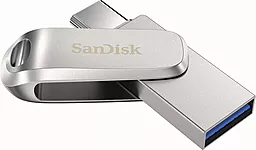 Флешка SanDisk Ultra Dual Drive Luxe 128 GB  USB 3.1 Gen. 1 Type A + Type-C (SDDDC4-128G-G46)