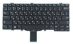 Клавиатура для ноутбука Dell Latitude 5280 5289 без рамки черная