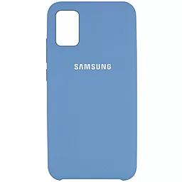 Чехол Epik Silicone Cover (AAA) Samsung A715 Galaxy A71   Denim Blue