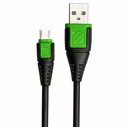 Кабель USB Scosche syncABLE™ Micro USB Cable Black / Green (USBM3G) - миниатюра 2