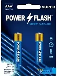 Батарейки Power Flash LR03 / AAA (7245) 2шт