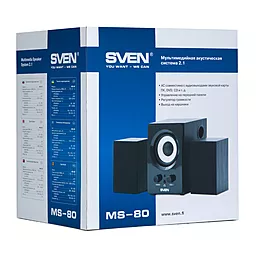 Колонки акустические Sven MS-80 Black - миниатюра 4