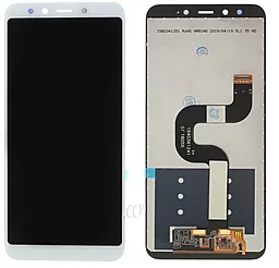 Дисплей Xiaomi Mi A2, Mi6X с тачскрином, оригинал, White