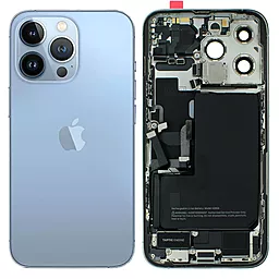 Корпус Apple iPhone 13 Pro full kit Original - снят с телефона Sierra Blue