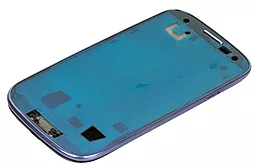 Корпус Samsung I9305 Galaxy S3 Blue - миниатюра 3