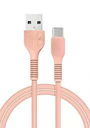 Кабель USB ACCLAB AL-CBCOLOR-T1PH 1.2M USB Type-C Cable Peach - миниатюра 2