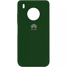 Чехол Epik Silicone Cover My Color Full Protective (A) Huawei Y9a Dark green