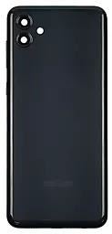 Задняя крышка корпуса Samsung Galaxy A04 A045 со стеклом камеры Original Black