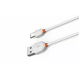 USB Кабель LDNio micro USB Cable White (LS11) - мініатюра 2