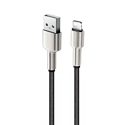Кабель USB ColorWay USB to Lightning 2.4А Black (CW-CBUL046-BK)