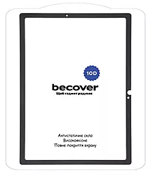 Защитное стекло BeCover 10D для Samsung Galaxy Tab S9 FE (SM-X510/SM-X516B) 10.9"  Black (710584) - миниатюра 2