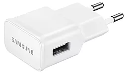 Сетевое зарядное устройство с быстрой зарядкой Samsung Charger + micro USB Cable White (EP-TA12EWEUGRU) - миниатюра 2