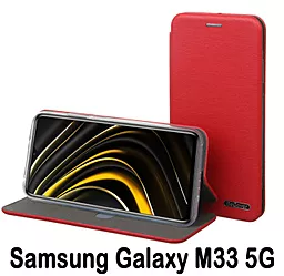 Чохол BeCover Exclusive для Samsung Galaxy M33 5G SM-M336 Burgundy Red (707943)