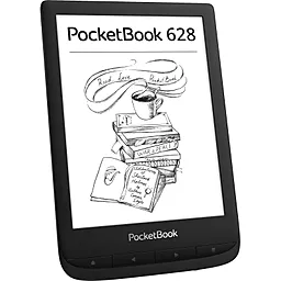 Электронная книга PocketBook 628 Touch Lux5 Ink Black (PB628-P-WW) - миниатюра 2