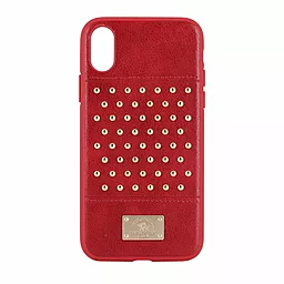 Чехол Polo Staccato For iPhone X, iPhone XS Red (SB-IPXSPSTA-RED)
