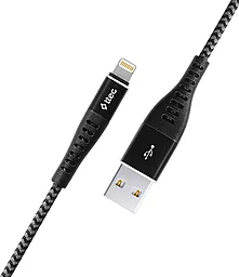 Кабель USB Ttec 2DKX01LS 10W 2A 1.5M Lightning Cable Black - миниатюра 4
