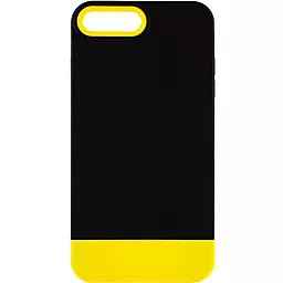 Чохол Epik TPU+PC Bichromatic для Apple iPhone 7 plus, iPhone 8 plus (5.5") Black / Yellow