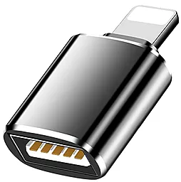OTG-переходник Puluz M-F Lightning -> USB-A 3.0 Black