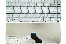 Клавиатура для ноутбука GateWay NV49C Packard Bell EasyNote NM85 NM86NM87 9Z.N1P82.40R белая