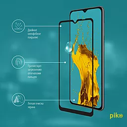 Защитное стекло Piko Full Glue Samsung A325 Galaxy A32 Black (1283126510335) - миниатюра 4