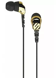 Наушники Scosche Noise Isolation Earbuds с пультом управления и микрофоном Gold - миниатюра 2