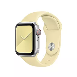 Сменный ремешок COTEetCI W3 Sport Band Yellow для умных часов Apple Watch 42mm/44mm/45mm/49mm (CS2086-MB)