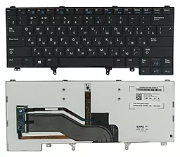 Клавиатура для ноутбука Dell Latitude E6520 E6530 E6540 E5520 E5520M E5530 Precision M4800 M6800 fingerpoint 0YNG2W черная
