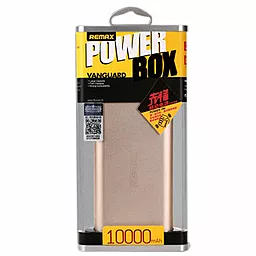 Повербанк Remax Vanguard Power Bank 10000mAh Gold - миниатюра 3