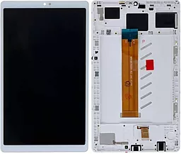 Дисплей для планшета Samsung Galaxy Tab A7 Lite T220 8.7 (Wi-Fi) с тачскрином и рамкой, оригинал, White