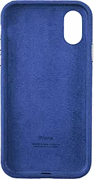Чехол Epik ALCANTARA Case Full Apple iPhone XR Blue - миниатюра 2
