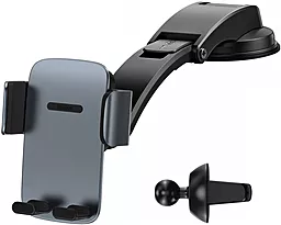 Автодержатель Baseus Easy Control Pro Clamp Car Mount Holder A Set Black (SUYK010014)