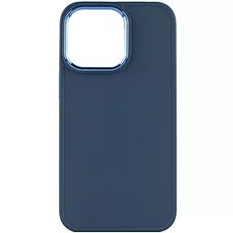 Чехол Epik TPU Bonbon Metal Style для Apple iPhone 13 Pro (6.1") Синий / Denim Blue