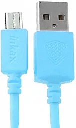 USB Кабель Inkax 2M micro USB Cable Blue (CK-08)
