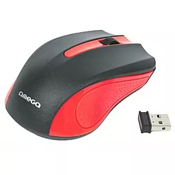 Компьютерная мышка OMEGA Wireless OM-419 red (OM0419R) - миниатюра 3