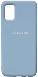 Чехол Epik Silicone Cover Full Protective (AA) Samsung A025 Galaxy A02s Lilac Blue