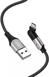Кабель USB XO NB176 2.4A micro USB Cable Black