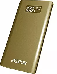 Повербанк Aspor A387S 10000mAh Gold