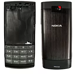 Корпус для Nokia X3-02 Black