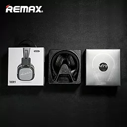 Наушники Remax RM-100H Brown - миниатюра 3