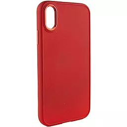 Чехол Epik TPU Bonbon Metal Style для Apple iPhone XS Max (6.5")  Красный / Red - миниатюра 2