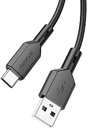 Кабель USB Borofone BX70 3a USB Type-C Cable Black - миниатюра 3