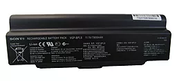 Аккумулятор для ноутбука Sony VGP-BPL9 / 11.1V 7800mAh / Original Black