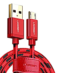 Кабель USB Ugreen micro USB Cable Red (6957303844579)