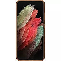 Чехол Samsung Leather Cover G998 Galaxy S21 Ultra Brown (EF-VG998LAEGRU) - миниатюра 2