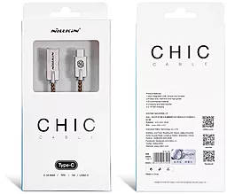 Кабель USB Nillkin Chic Type-C Khaki - миниатюра 3