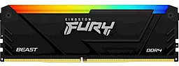Оперативная память Kingston Fury 16 GB DDR4 3733 MHz Beast RGB (KF437C19BB12A/16) - миниатюра 2